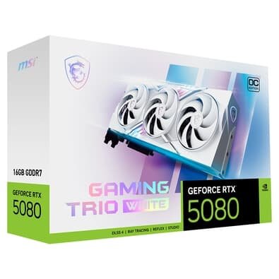 Placa de Vídeo MSI GeForce RTX 5080 16G | KaBuM!
