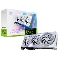 Kabum Placa de Vídeo MSI GeForce RTX 5080 16G GAMING TRIO OC WHITE, NVIDIA, 16GB, GDDR7, Até 2715MHz - G5080-16GTCW image