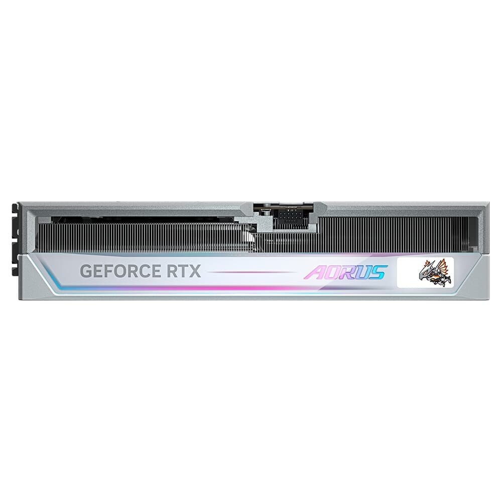Placa de Vídeo RTX 5090 AORUS MASTER ICE 32G Gigabyte NVIDIA GeForce, 32GB GDDR7, 512bits, RGB, DLSS, Ray Tracing - 9VN5090AMI-00-G10 - view 8