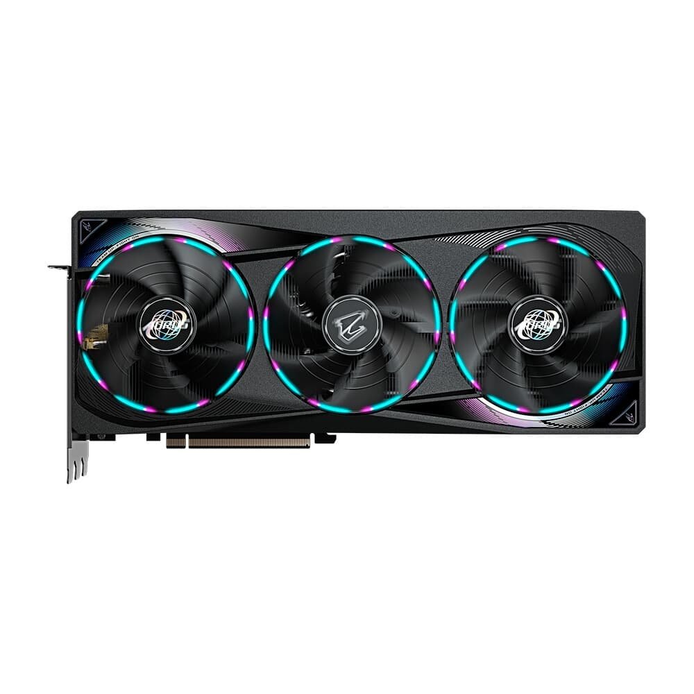 Imagem 2 de 11 do produto Placa de Vídeo Gigabyte RTX 5070 AORUS MASTER 12G NVIDIA GeForce, 12GB GDDR7, 192bits, RGB, DLSS, Ray Tracing - 9VN5070AM-00-G10