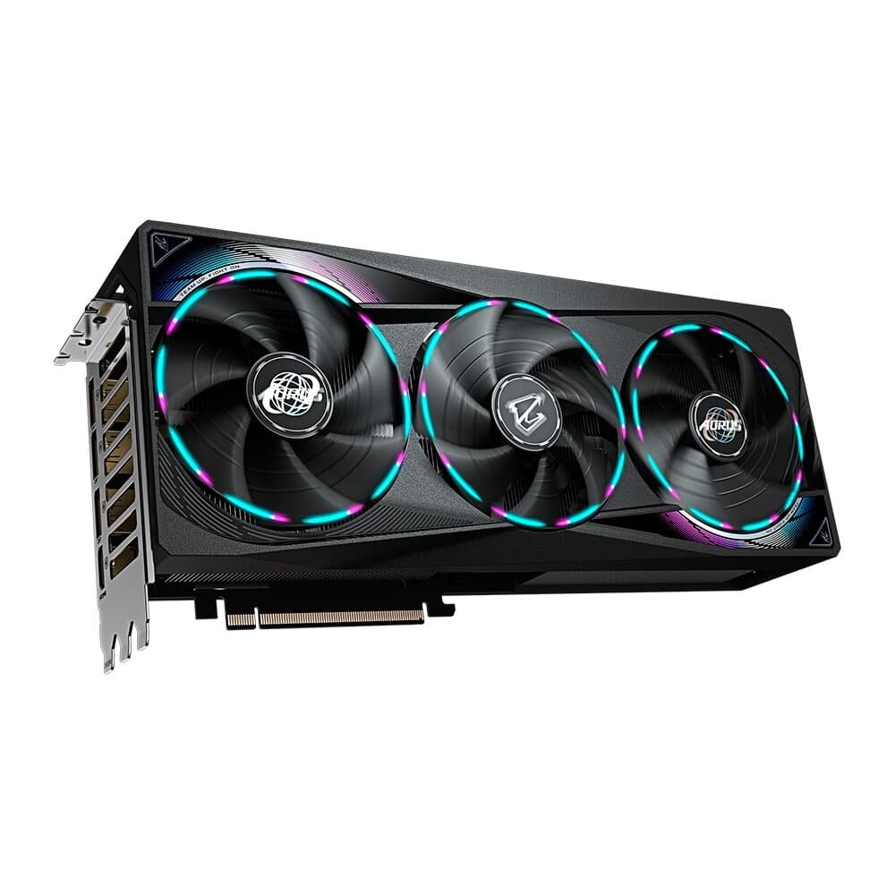 Imagem 5 de 11 do produto Placa de Vídeo Gigabyte RTX 5070 AORUS MASTER 12G NVIDIA GeForce, 12GB GDDR7, 192bits, RGB, DLSS, Ray Tracing - 9VN5070AM-00-G10