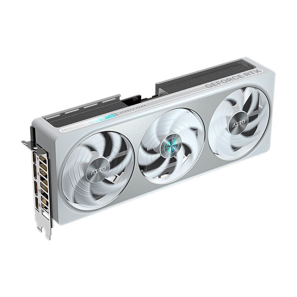Placa de Vídeo Gigabyte RTX 5070 AERO 12G NVIDIA GeForce, 12GB GDDR7, 192bits, RGB, DLSS, Ray Tracing - 9VN5070AO-00-G10 Placa de Vídeo Gigabyte RTX 5070 AERO 12G NVIDIA GeForce, 12GB GDDR7, 192bits, RGB, DLSS, Ray Tracing - 9VN5070AO-00-G10