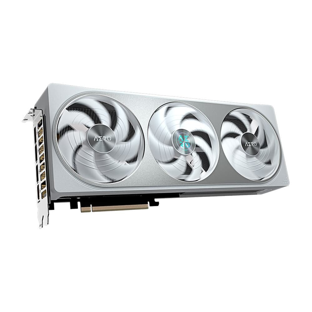 Placa de Vídeo Gigabyte RTX 5070 AERO 12G NVIDIA GeForce, 12GB GDDR7, 192bits, RGB, DLSS, Ray Tracing - 9VN5070AO-00-G10 Placa de Vídeo Gigabyte RTX 5070 AERO 12G NVIDIA GeForce, 12GB GDDR7, 192bits, RGB, DLSS, Ray Tracing - 9VN5070AO-00-G10