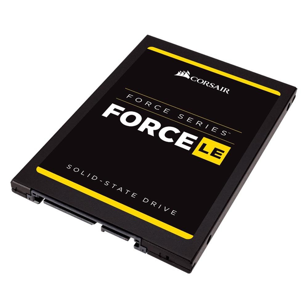 SSD Corsair Force LE 2.5´ 480GB SATA III 6Gb/s Leituras: 560MB/s e Gravações: 530MB/s - CSSD-F480GBLEB