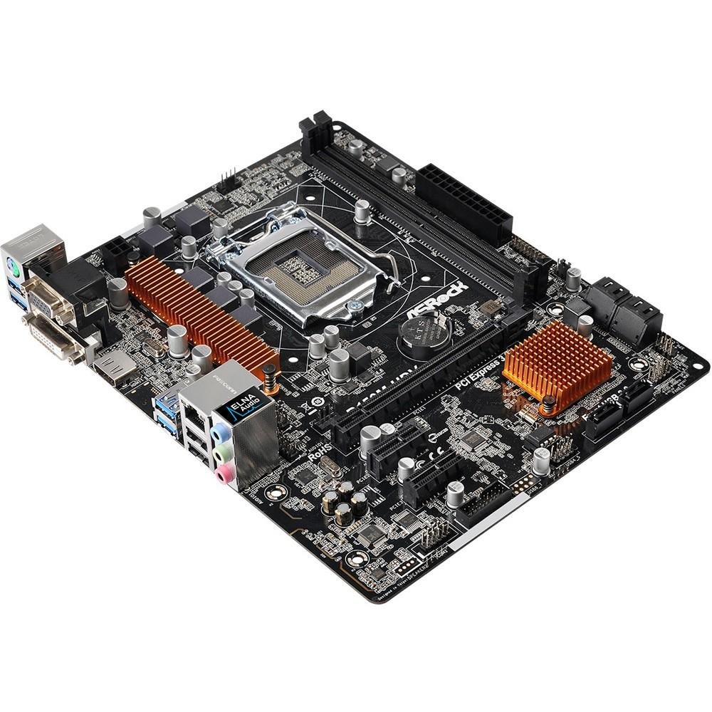 Placa-Mãe ASRock B150M-HDV, Intel LGA 1151, mATX , DDR4