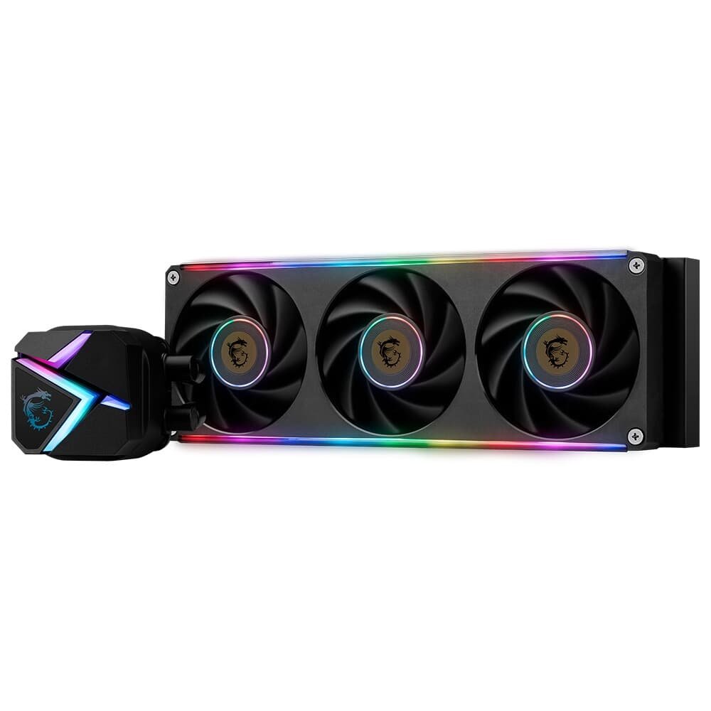 Water Cooler MSI MAG Coreliquid C360 V2, ARGB, 360mm, Intel e AMD, Preto - CLC360V2 - view 3