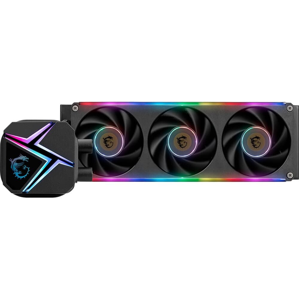 Water Cooler MSI MAG Coreliquid C360 V2, ARGB, 360mm, Intel e AMD, Preto - CLC360V2 - view 7