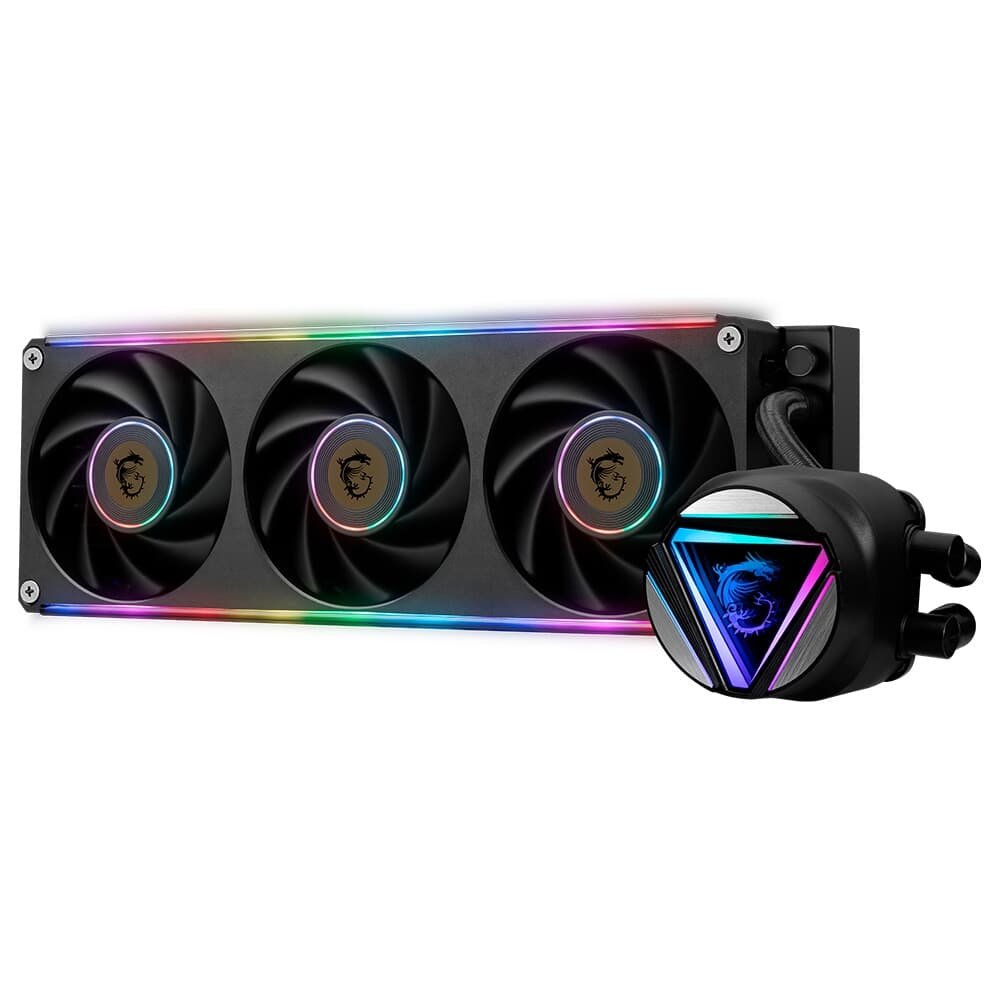 Water Cooler MSI MAG Coreliquid C360 V2, ARGB, 360mm, Intel e AMD, Preto - CLC360V2 - view 11
