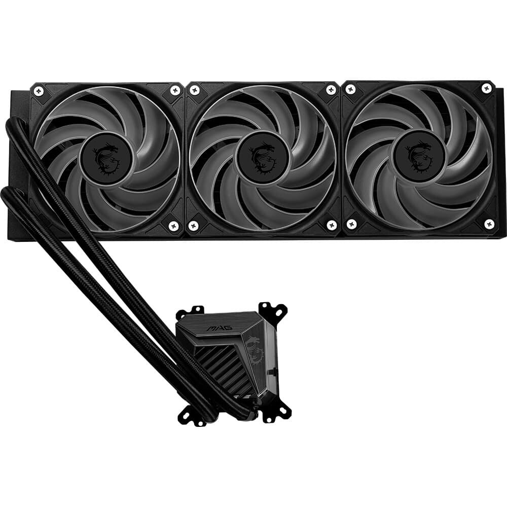 Imagem 5 de 6 do produto Water Cooler MSI MAG Coreliquid A15, ARGB, 360mm, Intel e AMD, Preto - CLA15360