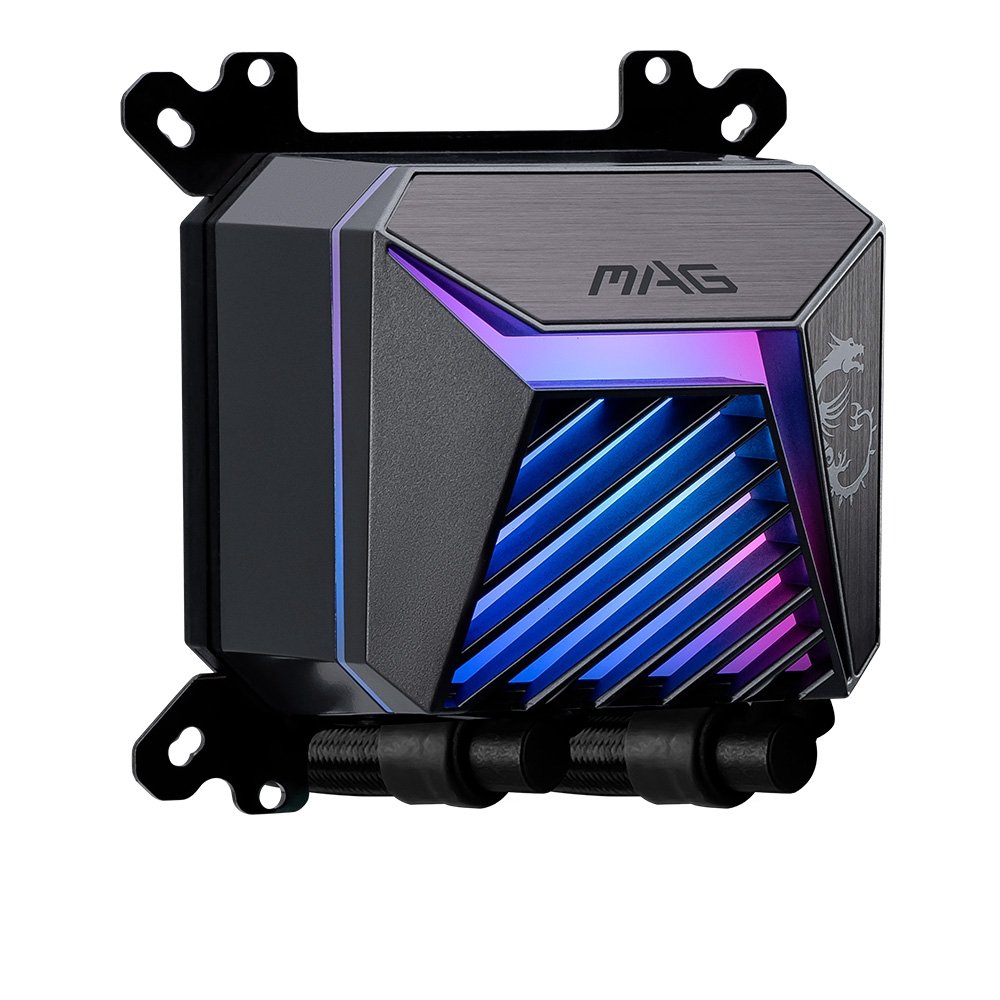 Imagem 5 de 9 do produto Water Cooler MSI MAG Coreliquid A15, ARGB, 240mm, Intel e AMD, Preto - CLA15240