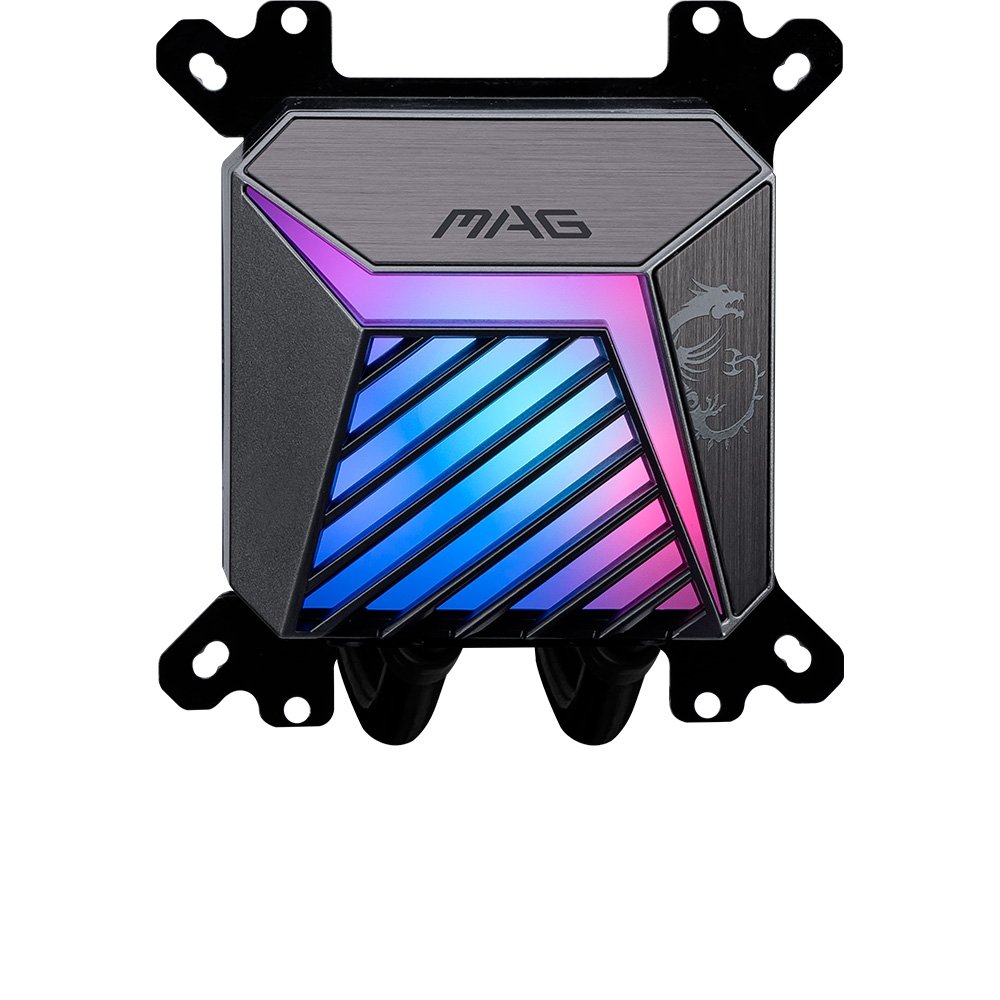 Imagem 6 de 9 do produto Water Cooler MSI MAG Coreliquid A15, ARGB, 240mm, Intel e AMD, Preto - CLA15240