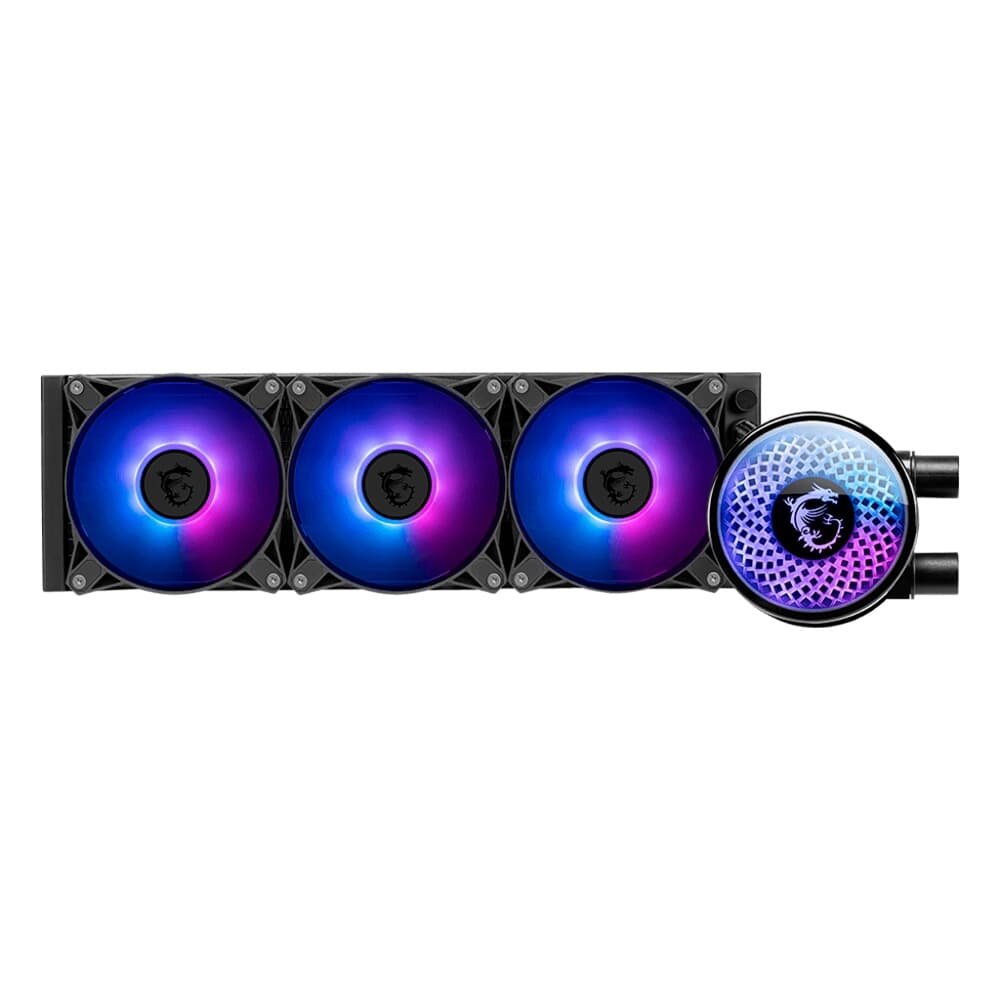 Water Cooler MSI MAG Coreliquid A12, ARGB, 360mm, Intel e AMD, Preto - CLA12360 - view 2