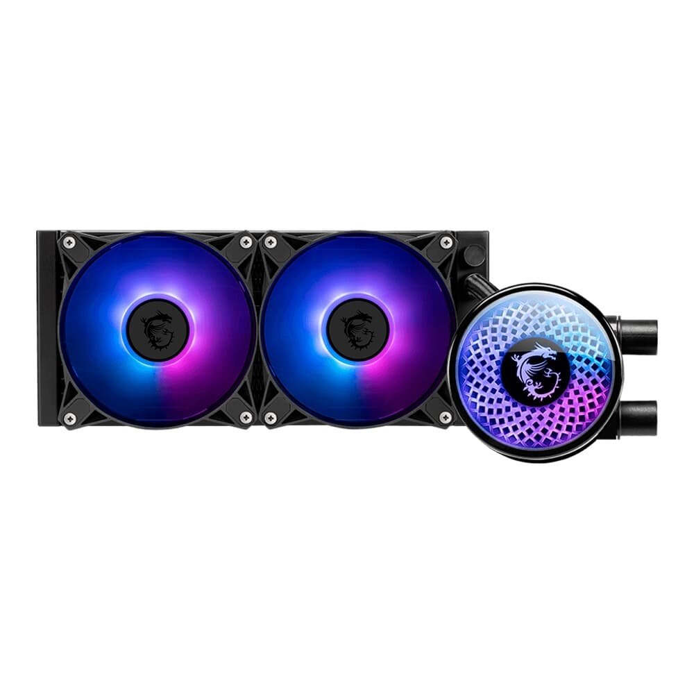 Water Cooler MSI MAG Coreliquid A12, ARGB, 240mm, Intel e AMD, Preto - CLA12240