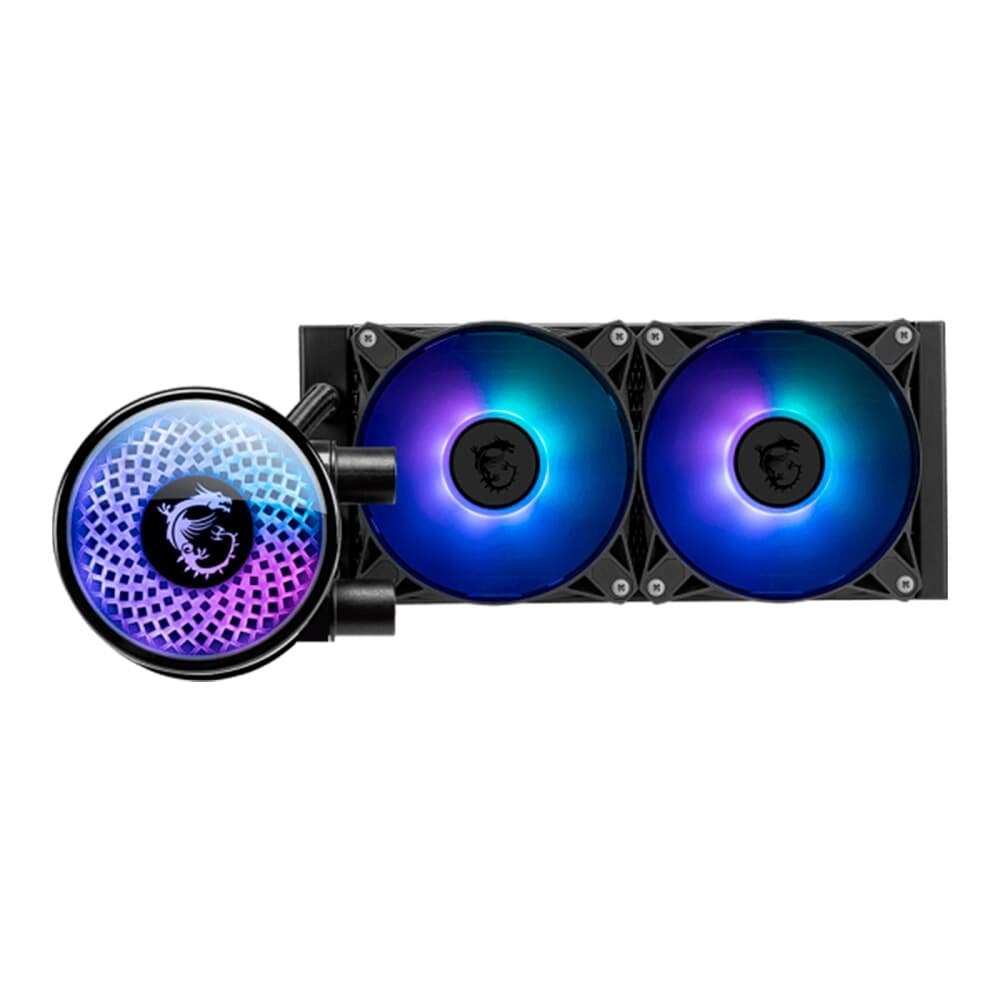 Imagem 3 de 6 do produto Water Cooler MSI MAG Coreliquid A12, ARGB, 240mm, Intel e AMD, Preto - CLA12240