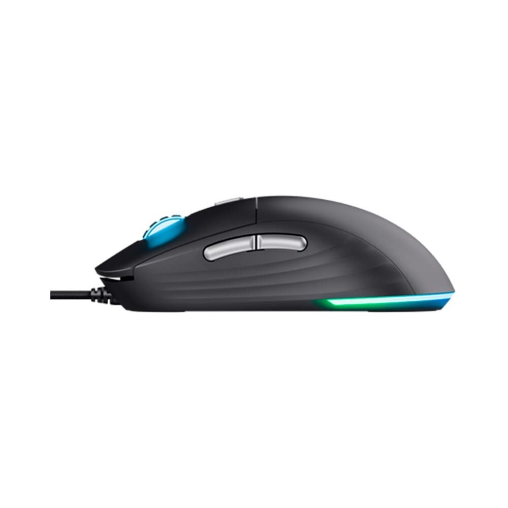 Mouse Gamer GXTrust Redex II, Design Leve, RGB, 6 Botões, 10K DPI, USB, Preto - ( Balão.info - foto 2