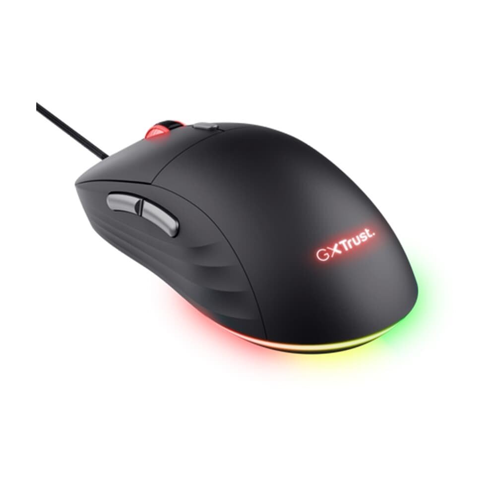 Mouse Gamer GXTrust Redex II, Design Leve, RGB, 6 Botões, 10K DPI, USB, Preto - ( Balão.info - foto 4