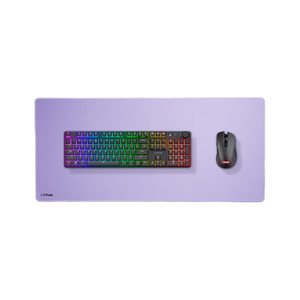 Imagem 4 de 4 do produto Mousepad Gamer GXTrust 759P Stitch XXL (900x400mm), Bordas Costuradas, Antiderrapante, Roxo - 25614