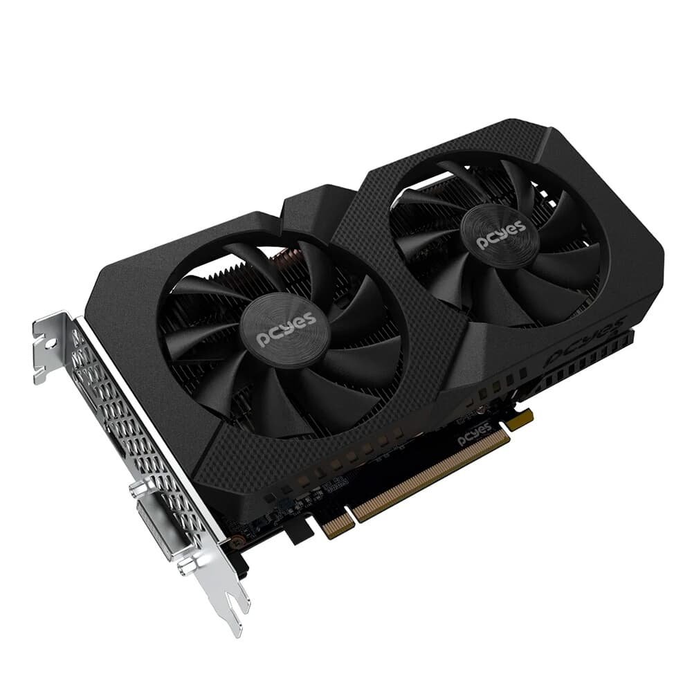 Placa De Vídeo Pcyes Projeto Edge GPU RTX 3050 NVIDIA Geforce, 8GB, GDDR6, 128Bit - PVRTX30508BLPE 8