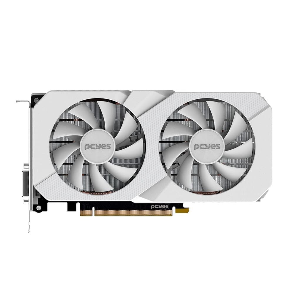 Placa De Vídeo Pcyes Projeto Edge GPU RTX 3050 NVIDIA Geforce, 8GB, GDDR6, 128Bit, Branco - PVRTX30508WTPE 6