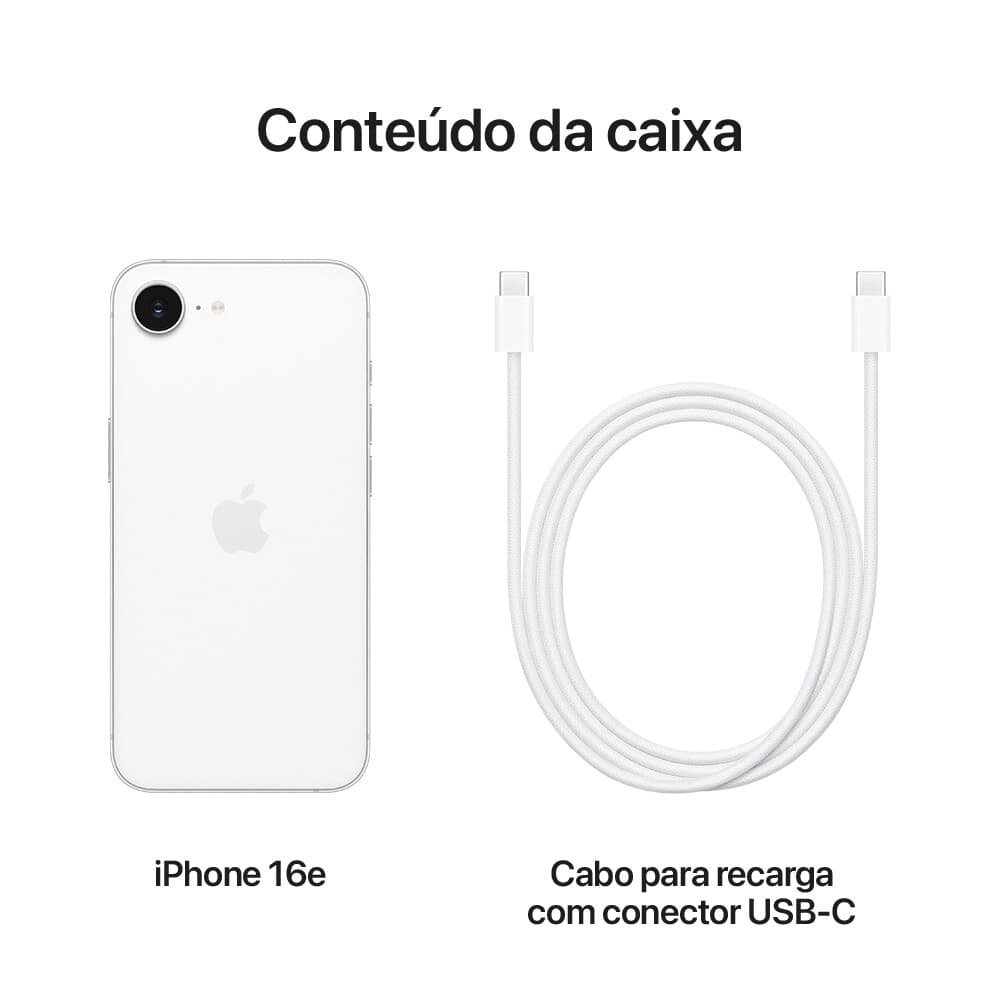 iPhone 16e Apple 128GB | KaBuM!