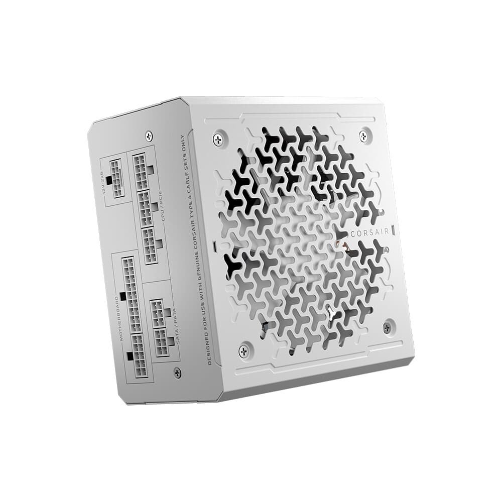 Fonte CORSAIR RM750e, 750W, Platinum, Full Modular, ATX 3.1 e PCIe 5.1, Eficiência Cybenetics Gold, Baixo Ruído, Branco - CP-9020292-BR - view 9
