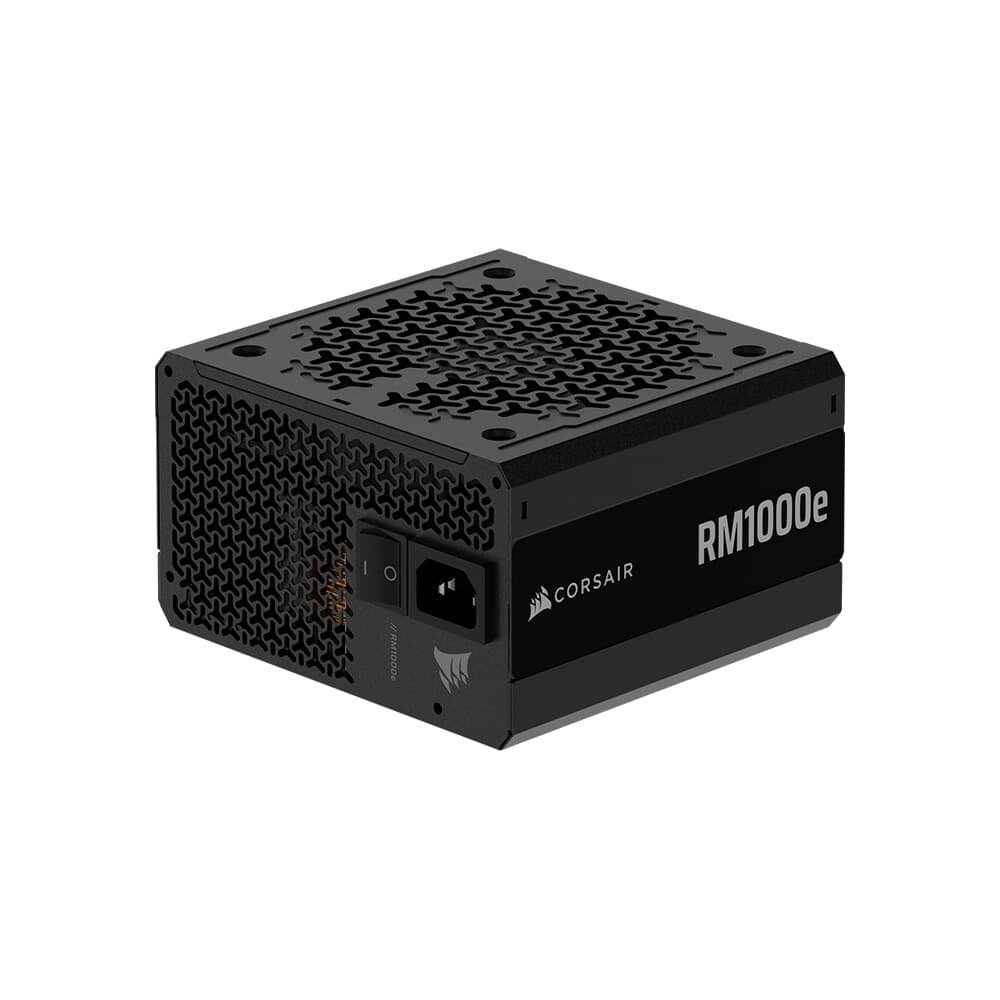 Imagem 9 de 9 do produto Fonte CORSAIR RM1000e, 1000W, Full Modular ATX 3.1 e PCIe 5.1, Eficiência Cybenetics Gold, Baixo ruído, Preto - CP-9020297-BR