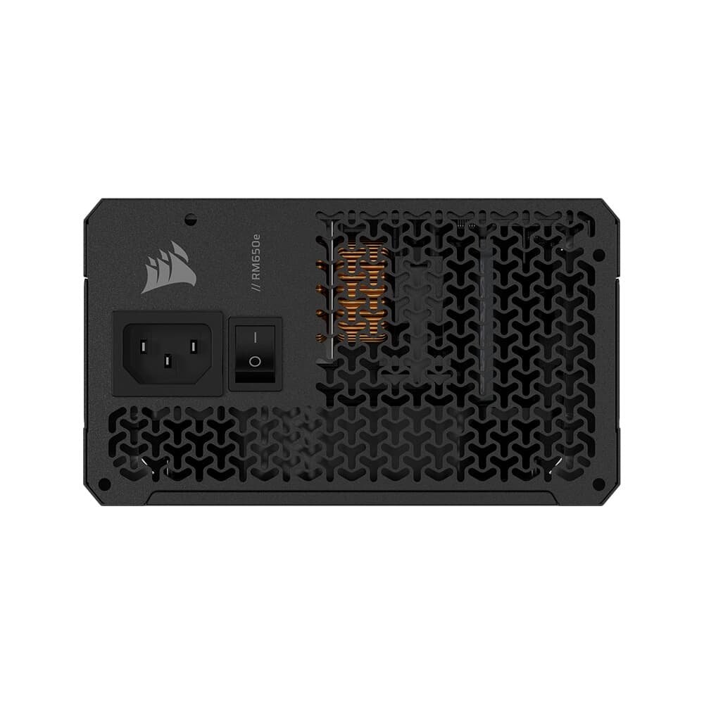Fonte CORSAIR RM650e, 650W, Platinum, Full Modular, ATX 3.1 e PCIe 5.1, Eficiência Cybenetics Gold, Baixo ruído, Preto - CP-9020302-BR - view 7