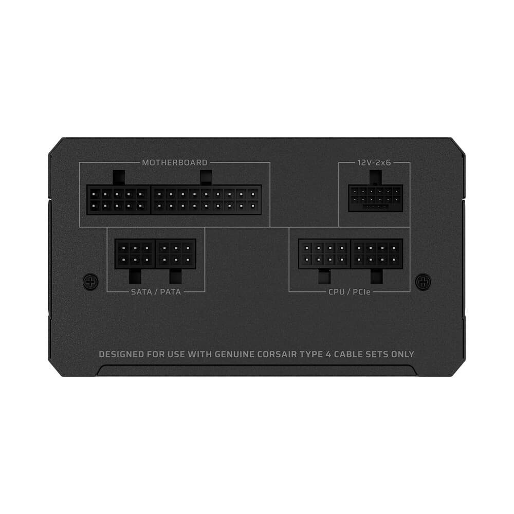Fonte CORSAIR RM650e, 650W, Platinum, Full Modular, ATX 3.1 e PCIe 5.1, Eficiência Cybenetics Gold, Baixo ruído, Preto - CP-9020302-BR - view 9