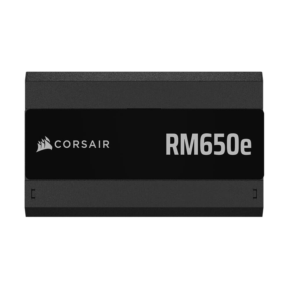 Fonte CORSAIR RM650e, 650W, Platinum, Full Modular, ATX 3.1 e PCIe 5.1, Eficiência Cybenetics Gold, Baixo ruído, Preto - CP-9020302-BR - view 3