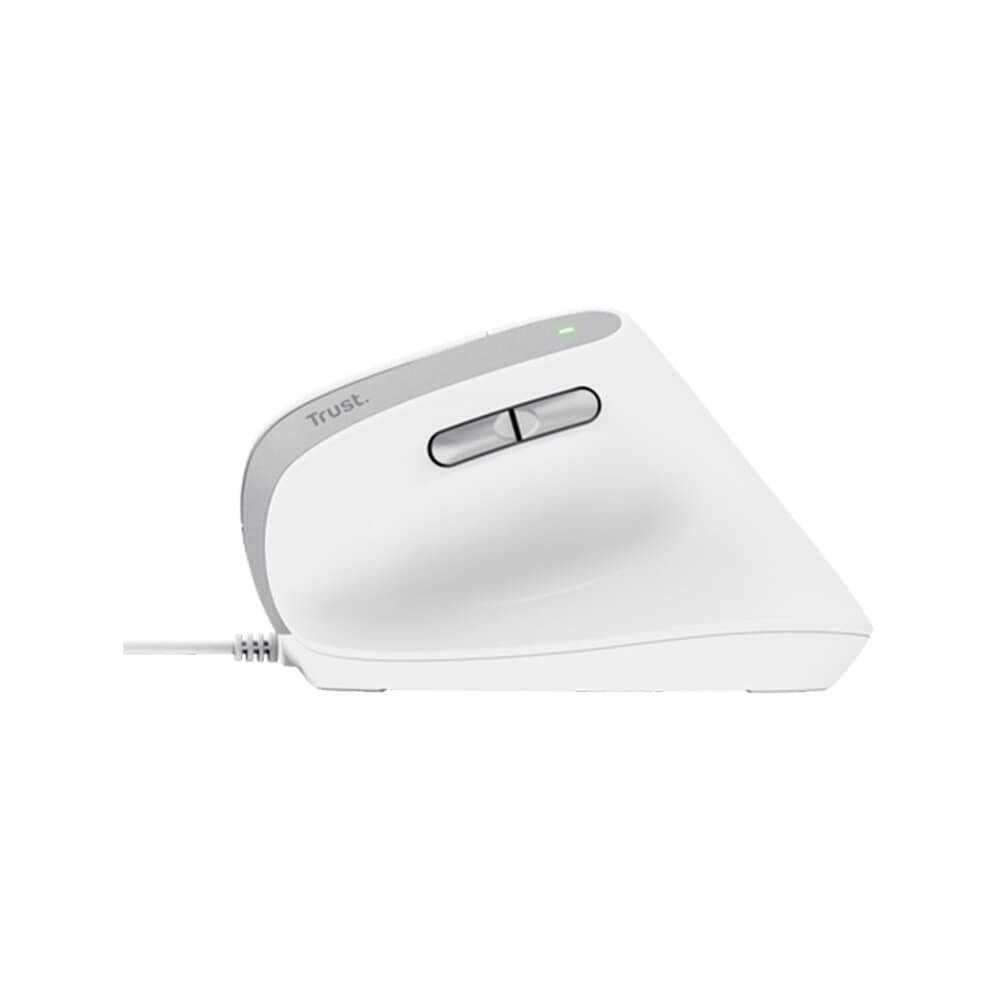 Imagem 3 de 4 do produto Mouse Trust Bayo II, Design Ergonômico, 6 Botões, 2400 DPI, USB, Branco - 25397