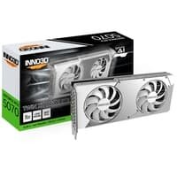 Kabum Placa de Vídeo Inno3D RTX 5070 Twin X2 OC WHITE NVIDIA GeForce, 12GB, GDDR7, 2542MHz, Blackwell, DLSS4 - N50702-12D7X-195064W image