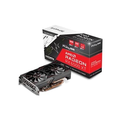  Sapphire Pulse RX 6500 XT Gaming OC AMD, 8GB, GDDR6, 2855MHz, HDMI e DP - 11314-08-20G