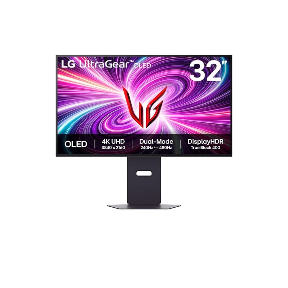 Monitor Gamer LG UltraGear OLED 32", 4K, 480Hz, 0.03ms, FreeSync Premium Pro, G-Sync, HDR400, Som Integrado - 32GS95UV Monitor Gamer LG UltraGear OLED 32", 4K, 480Hz, 0.03ms, FreeSync Premium Pro, G-Sync, HDR400, Som Integrado - 32GS95UV