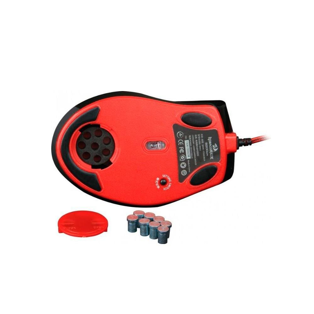 Mouse Laser Gamer Redragon Titanoboa 8200dpi 10 botões 8 Ajustes de Peso USB M802 Mouse Laser Gamer Redragon Titanoboa 8200dpi 10 botões 8 Ajustes de Peso USB M802