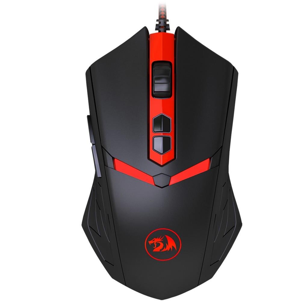 Mouse Gamer Redragon Nemeanlion 3000dpi 7 botões USB M602