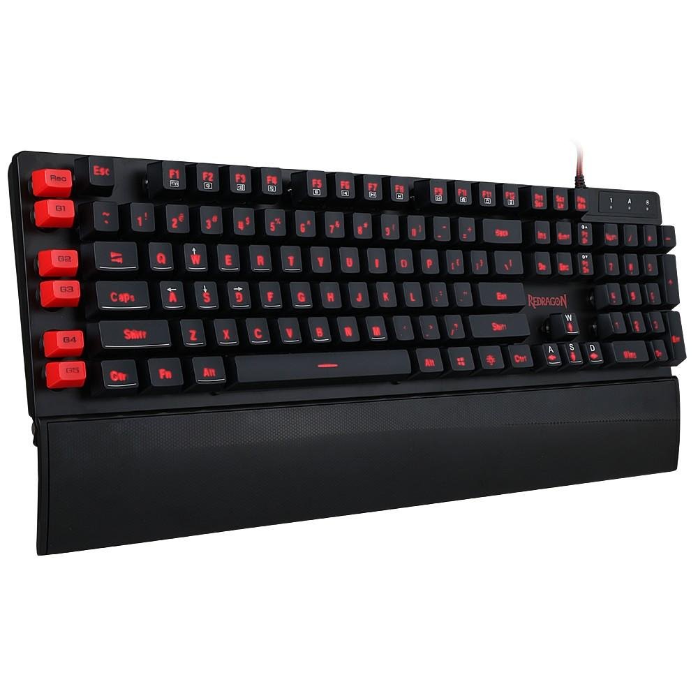 Imagem 2 de 8 do produto Kit Gamer Redragon - Teclado Yaksa, LED + Mouse Nemeanlion, LED - S102