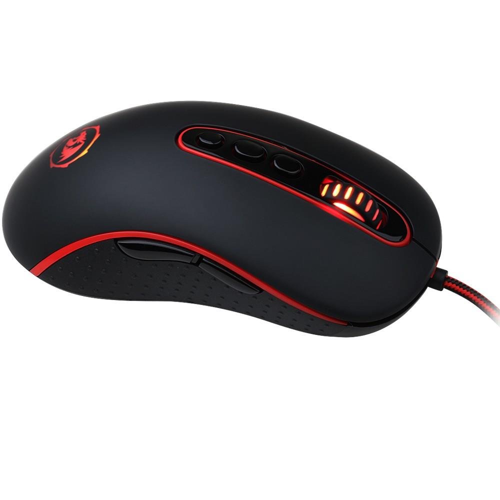 Mouse Gamer Redragon Phoenix PRO 10000dpi 11 botões e Ajuste de Peso M702-1 Mouse Gamer Redragon Phoenix PRO 10000dpi 11 botões e Ajuste de Peso M702-1