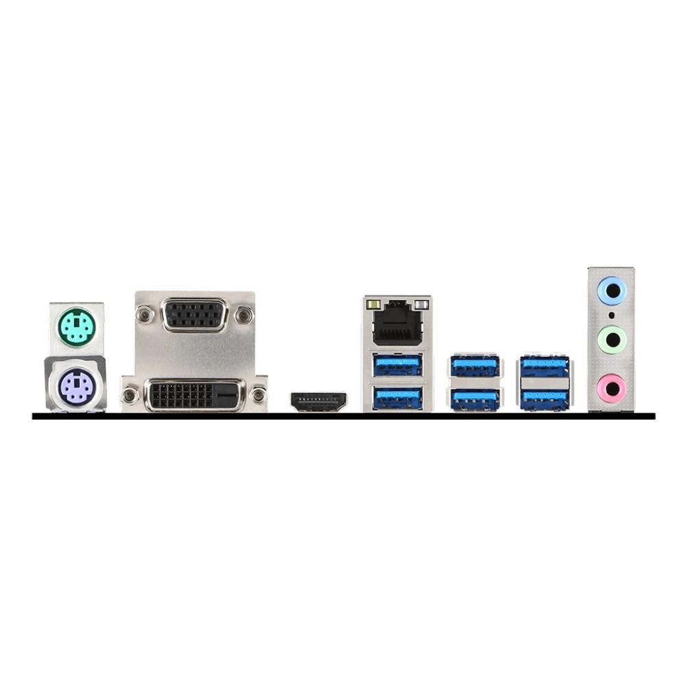Imagem 4 de 5 do produto Placa-Mãe MSI p/ Intel LGA 1151 ATX H170 PC Mate DDR4, 4xDDR4, M2 + SATA EXPRESS, HDMI, DVI, VGA, USB 3.1