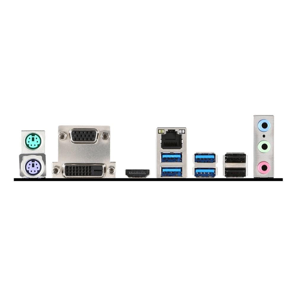 Placa-Mãe MSI p/ Intel LGA 1151 ATX B150 PC Mate DDR4, DVI-D,  Àudio 7.1, HDMI, USB 3.1