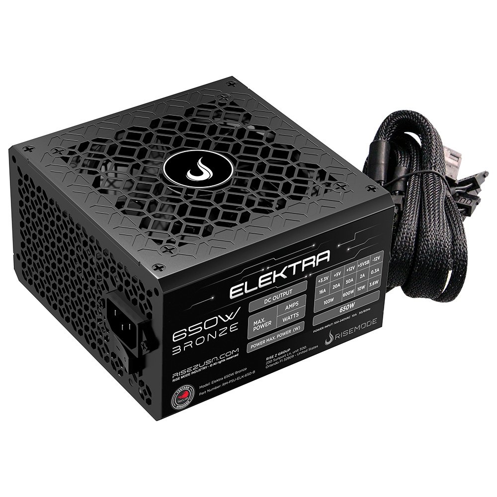Fonte Rise Mode Elektra 650w RM-PSU-ELK-650-B