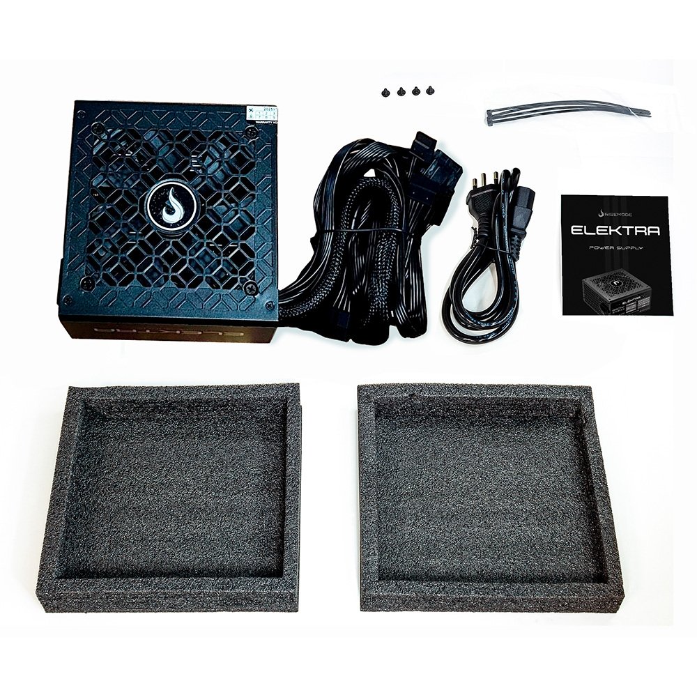 Fonte Gamer Rise Mode Elektra, 650W, Bronze, PFC Ativo, Preto - RM-PSU-ELK-650-B - view 5