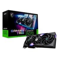 Kabum Placa de Vídeo MSI RTX 5070 12G GAMING TRIO OC NVIDIA GeForce, 12GB, GDDR7, 2610 MHz, DLSS4, Ray Tracing - G5070-12GTC image