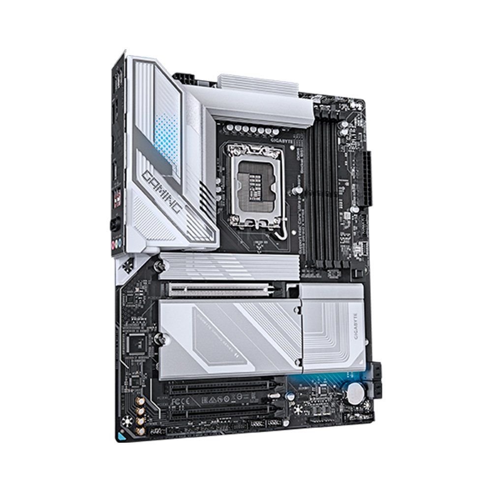 Imagem 3 de 4 do produto Placa Mãe Gigabyte B860 GAMING X WIFI6E, Intel, ATX, DDR5, LED RGB, Wi-Fi 6E, Bluetooth, Preto - B86GMX6-00