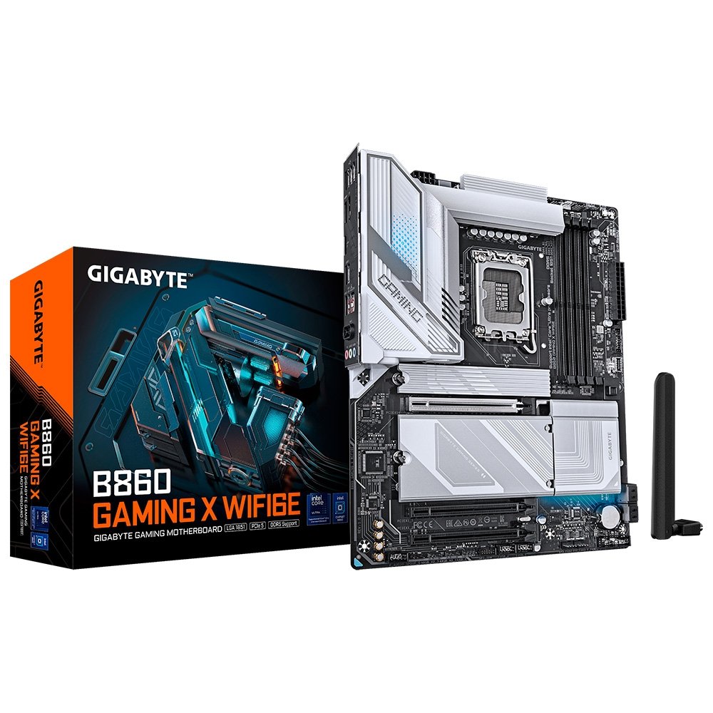 Placa Mãe Gigabyte B860 GAMING X WiFi6E