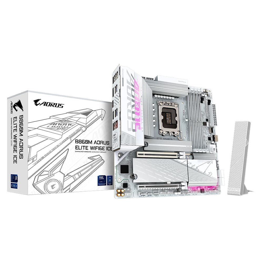 Placa Mãe Gigabyte B860M Aorus Elite WiFi6E
