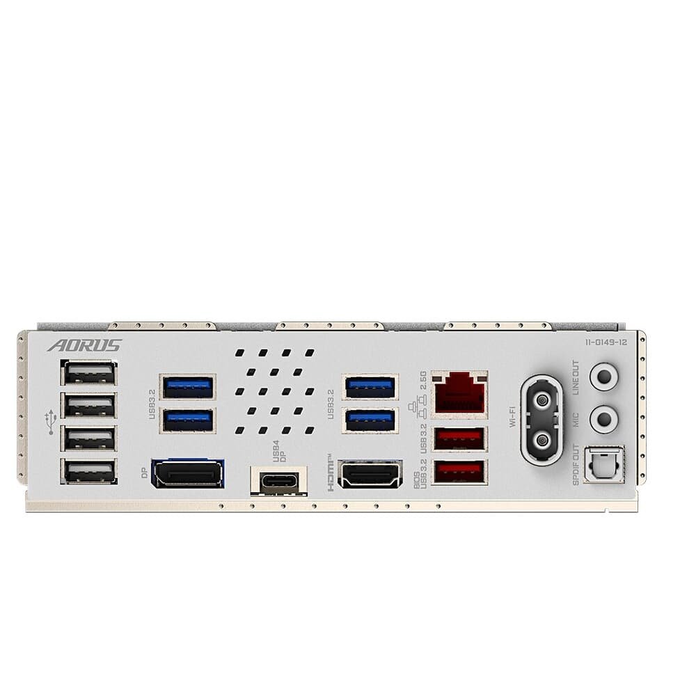 Placa Mãe Gigabyte B860M AORUS ELITE WIFI6E ICE, Intel, Micro ATX, DDR5, Wi-Fi 6E, Bluetooth, Branca - B86MLI6-00 - view 5