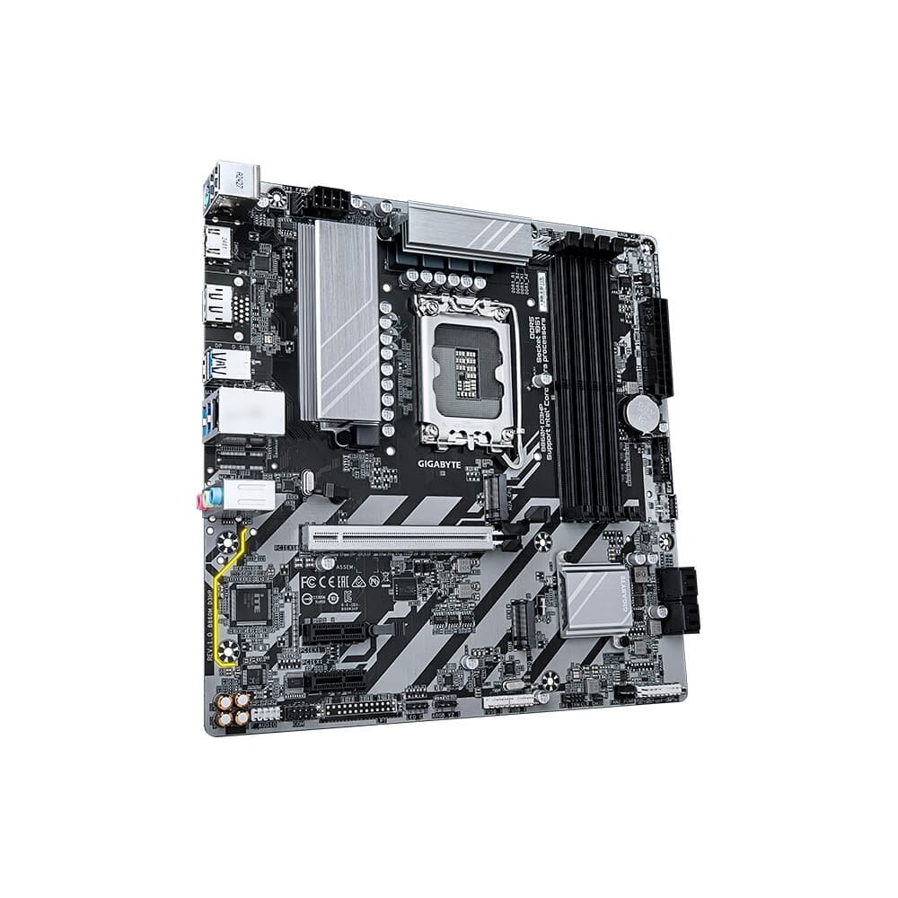 Imagem 3 de 4 do produto Placa Mãe Gigabyte B860M D3HP, Intel LGA 1851, Micro ATX, DDR5, Preto - B86M3HP-00