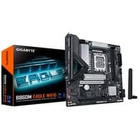 Placa Mãe Gigabyte B860M EAGLE WIFI6, Intel, Micro ATX, DDR5, RGB, Wi-Fi 6, Bluetooth, Preto - B86MEGW-00 2