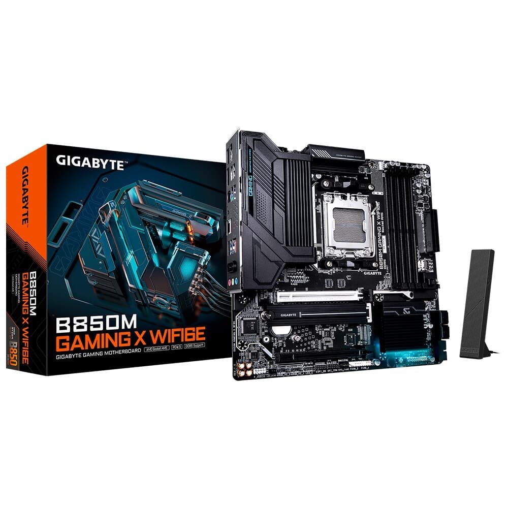 Placa Mãe Gigabyte B850M GAMING X WiFi6E