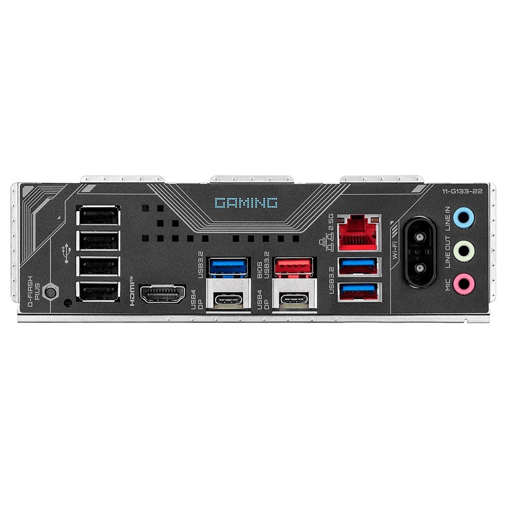 Placa Mãe Gigabyte X870 GAMING WIFI6, AMD AM5, ATX, DDR5, LED RGB, Bluetooth, Wi-Fi 6, Preto - X87GW-00 8